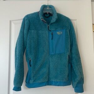 Women’s Turquoise Blue Mountain Hardwear Jacket - Size Medium